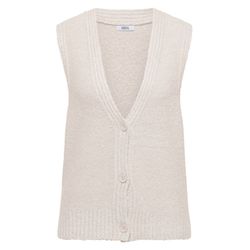 Cecil Bouclé waistcoat - beige (17089)