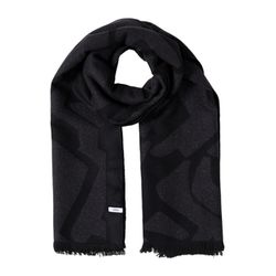 Cecil Scarf with glitter details - black (30001)