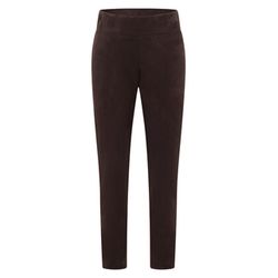 Cecil Velour leggings - brown (16856)