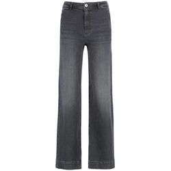 Taifun Jeans Wideleg - grau (02989)