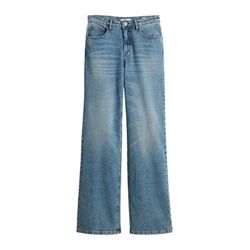 Opus Jean large taille mi-haute en Dry Indigo® - Miva escape - bleu (70276)