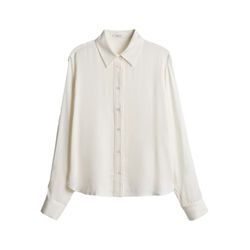 Opus Shirt blouse - Fanda - beige/white (1004)