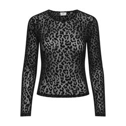 JDY Mesh top - Ruby - black (177911002)