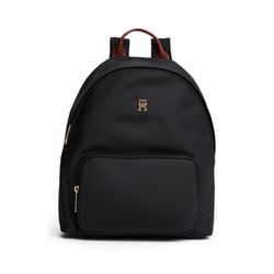 Tommy Jeans Kuppelförmiger Rucksack mit TH-Monogramm - schwarz (BDS)