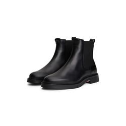 Tommy Hilfiger Leichtgewichtiger Chelsea-Boot aus Leder - schwarz (BDS)