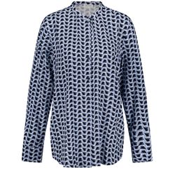 Gerry Weber Collection Bluse mit Muster - blau (08127)