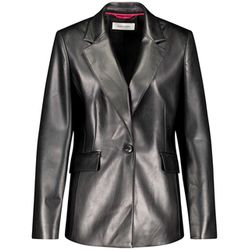 Gerry Weber Collection Blazer in Leder-Optik - schwarz (11000)