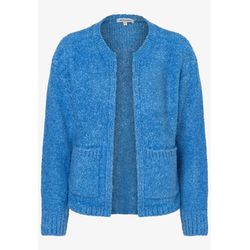 More & More Bouclé Cardigan - blau (0339)