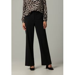 More & More Business trousers with wide leg  - black (0790)