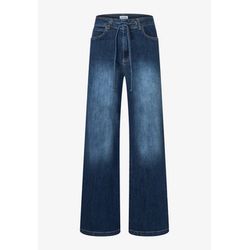 More & More weite Jeans mit Tunnelzug - blau (0963)
