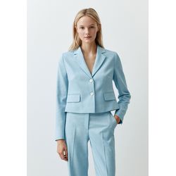 More & More Kurzer Blazer - blau (2319)