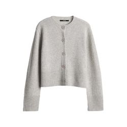 someday Fine knit cardigan - Teola - gray (8056)