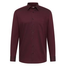 Eterna Modern Fit: Natté Shirt - violet (97)