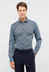 Eterna Slim Fit: Hemd in Dobbydesign - blau (16)