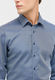 Eterna Slim Fit: Hemd in Dobbydesign - blau (16)