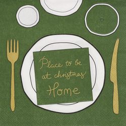 Räder Servietten (33x33cm)  - grün (0)