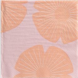 Räder Serviette (33x33cm) - pink/orange (0)