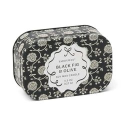 Paddywax Tin candle Chèrie - Fig & Olive - black (Black )