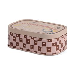 Paddywax Tin candle Bistro - Gingerbread - brown/pink (00)