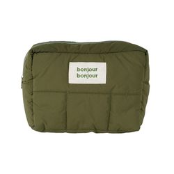 SEMA Design Trousse de toilette matelassée  - vert (Vert)