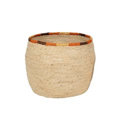 SEMA Design Storage basket (Ø35x30cm) - beige/orange (L)