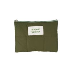 SEMA Design Quilted clutch bag - green (Vert)