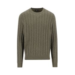 Fynch Hatton Cable knit sweater - green (719)