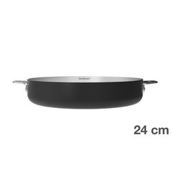 Cookut Stainless steel pan - La Merveilleuse (Ø24cm) - black (Noir)