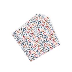 Mr. Célestin Einstecktuch - Hao - grün/rot/orange (Caribbean Mist)