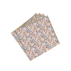 Mr. Célestin Einstecktuch - Kook - beige/blau/orange (Sunbeam Kiss)