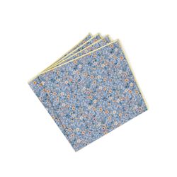 Mr. Célestin Einstecktuch - Minho - blau/orange (Sky Glow)