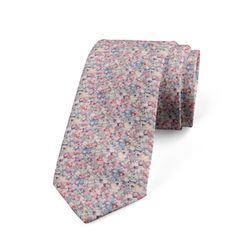 Mr. Célestin Krawatte - Sabi - blau/pink (nippon bouquet)