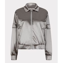 Esqualo Jacke im Metallic Look - silver (silver)