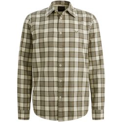 PME Legend Shirt with checked pattern - beige (Beige)