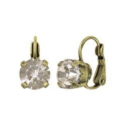 Konplott Boucles d'oreilles - Black Jack - brun/blanc (0040)