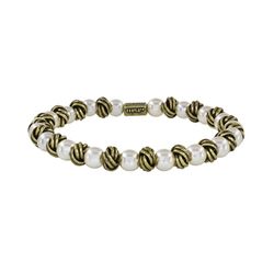 Konplott Bracelet - La Comtesse II - brown/white (0040)