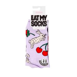 Eat My Socks Socks - Good Luck - purple (00)