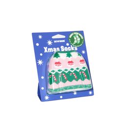 Eat My Socks Socks - Xmas - green/red/white (00)