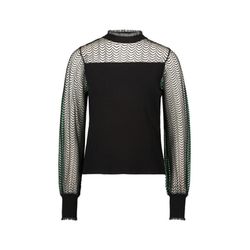 Zero Jumper with transparent sleeves - black (9105)