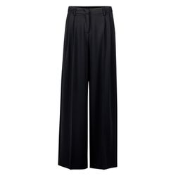 Zero pleated pants - black (9105)