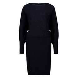 Zero Strickkleid - schwarz (9105)