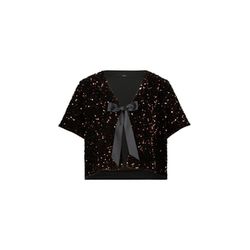 Zero Blazerjacke mit Pailletten - rot (9870)