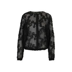 Zero Chiffonbluse - schwarz (9105)