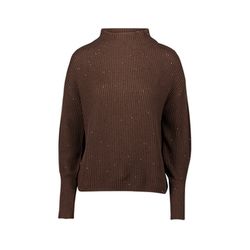 Zero Knitted jumper with sequins - brown (7870)