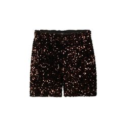 Zero Shorts with sequins - brown (9870)