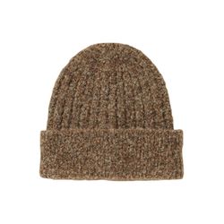 Cartoon knitted hat - beige (7716)
