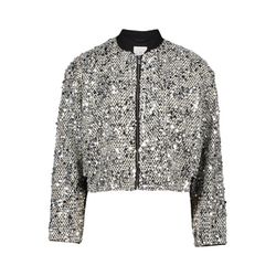 Betty & Co Blouson mit Pailletten  - schwarz (9806)