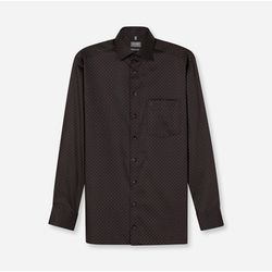 Olymp Comfort Fit: Business shirt - brown (24)