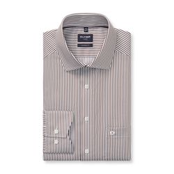 Olymp Modern Fit: Businesshemd - braun (28)