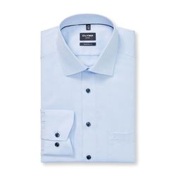 Olymp Modern Fit: Businesshemd - blau (11)